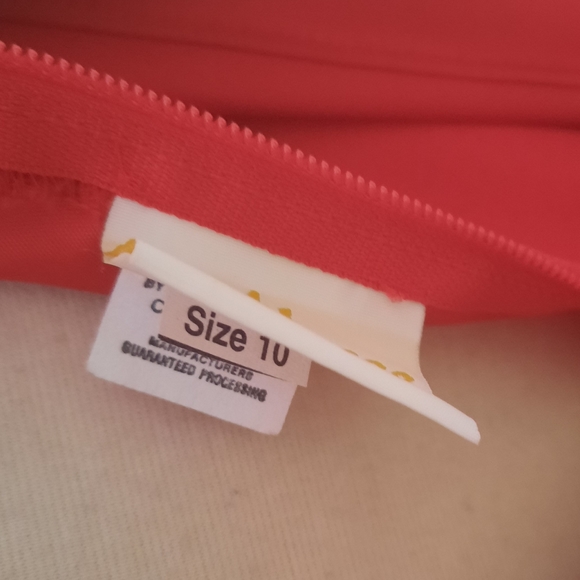 Alyce halter double train red maxi mermaid dress sz 10 - Picture 3 of 6